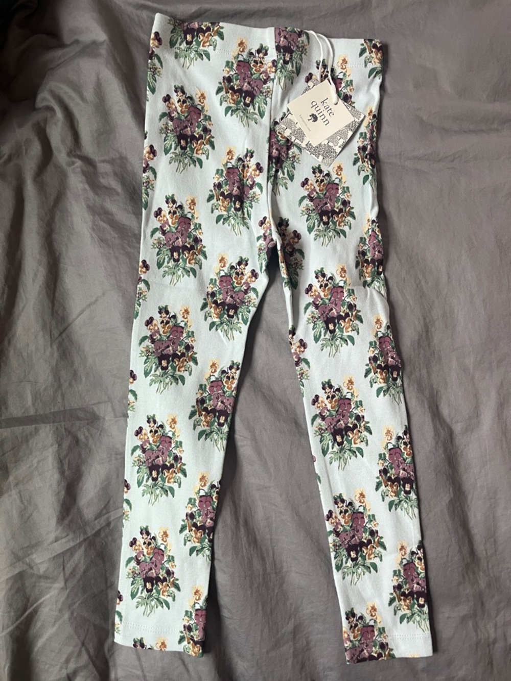 Kate Quinn pansy skinny leggings 4T
